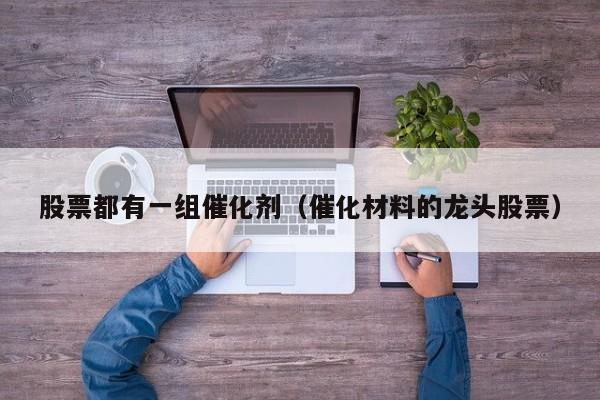 股票都有一组催化剂（催化材料的龙头股票）
