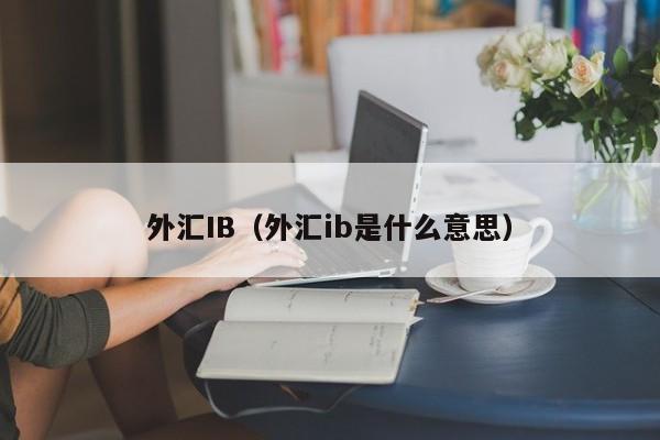 外汇IB（外汇ib是什么意思）