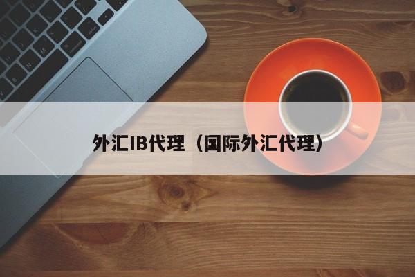 外汇IB代理（国际外汇代理）